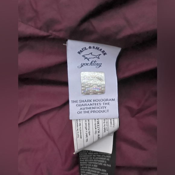 Paul & Shark Yachting 3-in-1 Wool Typhoon Coat Hood medium Like-New jacket - Picture 10 of 12